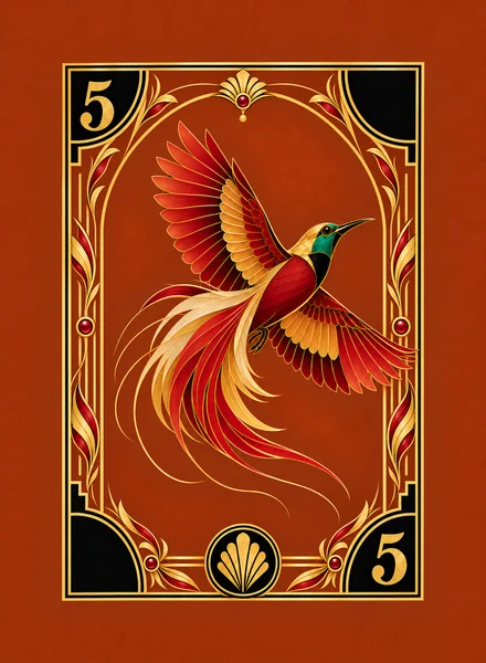 Carte originale BAO BEI : Paradisier de Raggi