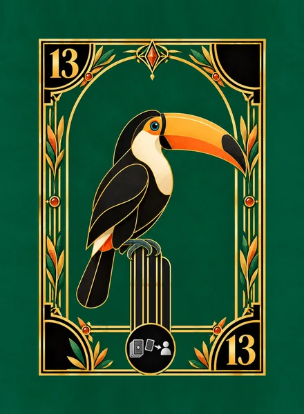 Carte originale BAO BEI : Toucan toco